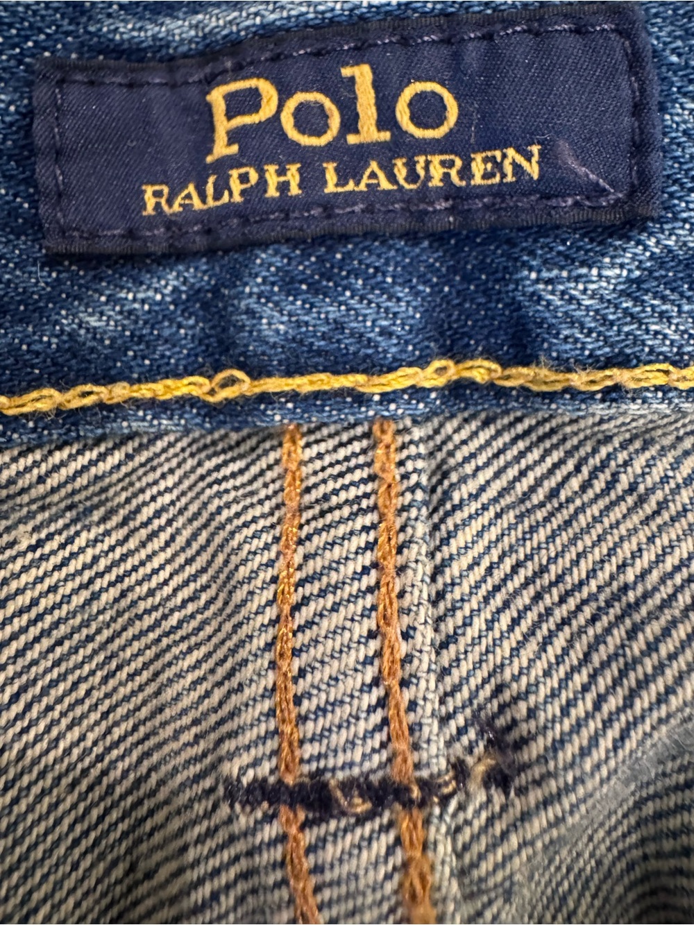 Polo Ralph Lauren Sullivan Slim Patchwork Distressed Jeans 30x30 NWT $248 - Picture 14 of 16
